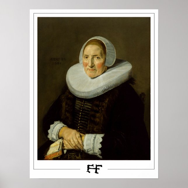 Frans Hals Zedign Art Poster #228 (Front)