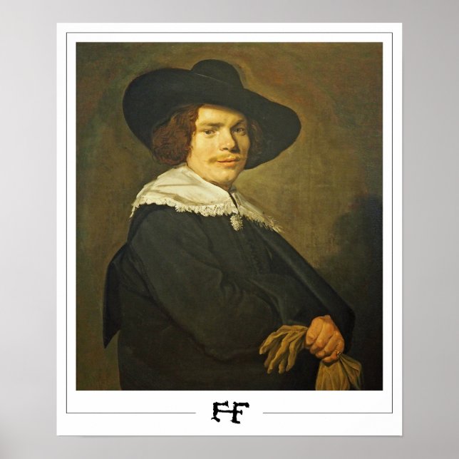 Frans Hals Zedign Art Poster #230 (Front)