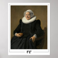 Frans Hals Zedign Art Poster #26