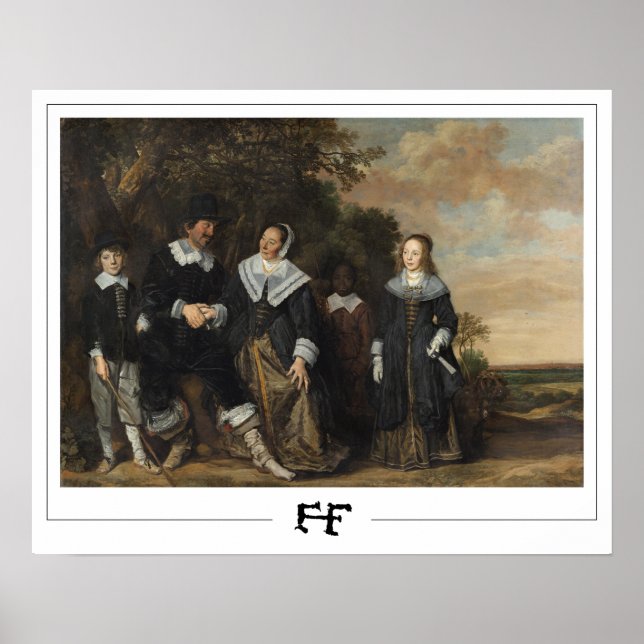 Frans Hals Zedign Art Poster #277 (Front)