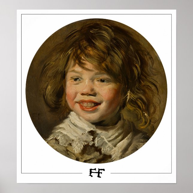 Frans Hals Zedign Art Poster #284 (Front)