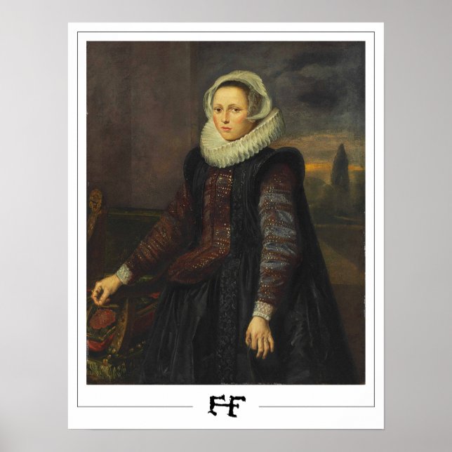 Frans Hals Zedign Art Poster #33 (Front)