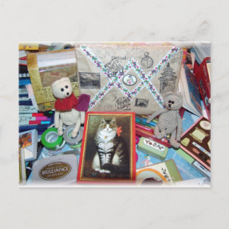 Franscious and Lennart Inspirational Art Postcard