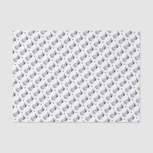 Frantic Snowman Tissue Paper (Front)