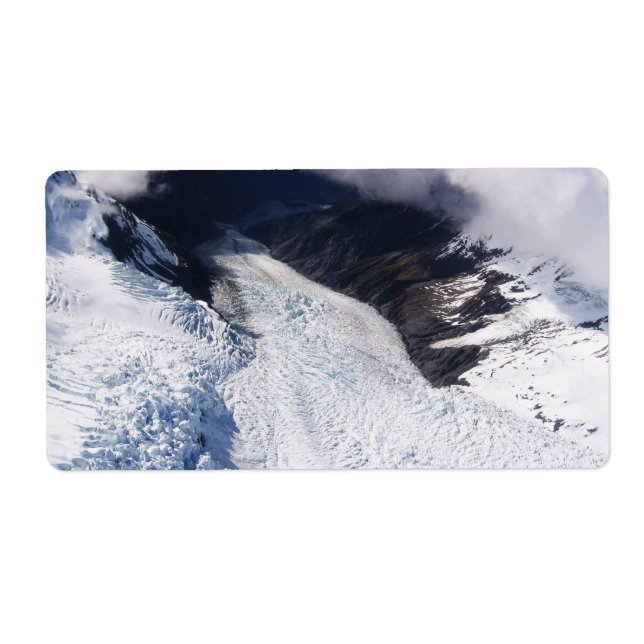 Franz Josef Glacier Aerial View, New Zealand (Front)
