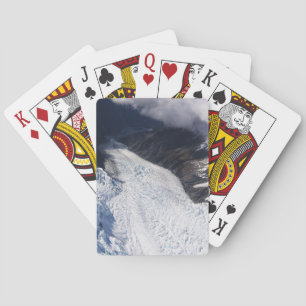 Franz Josef Glacier Aerial View, New Zealand Playing Cards