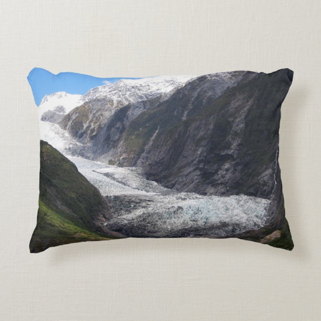 Franz Josef Glacier, New Zealand Decorative Cushion (Front)