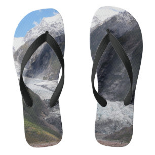 Franz Josef Glacier, New Zealand Jandals