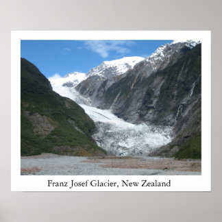 Franz Josef Glacier, New Zealand Poster