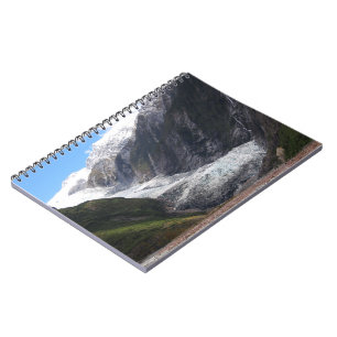 Franz Josef Glacier, New Zealand Spiral Notebook