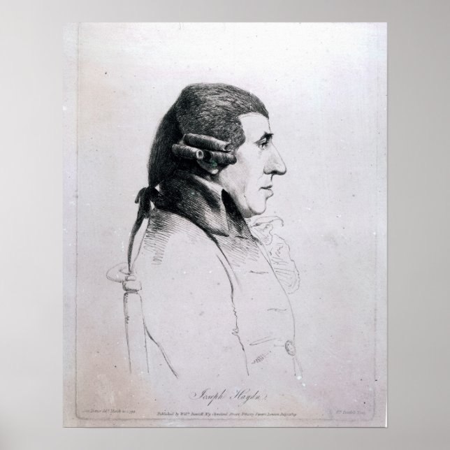 Franz Joseph Haydn, 1809 Poster (Front)