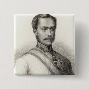 Franz Joseph I, Emperor of Austria 2 15 Cm Square Badge