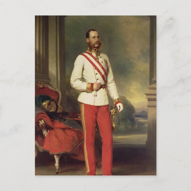 Franz Joseph I, Emperor of Austria Postcard (Front)