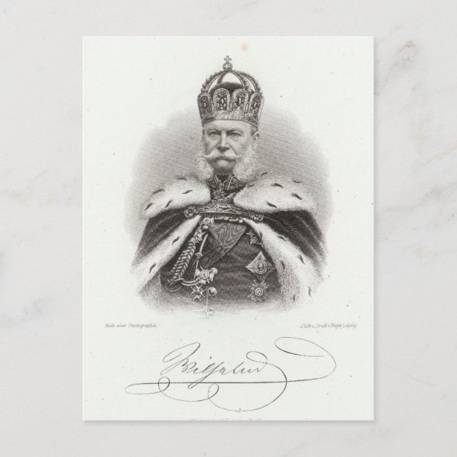 Franz-Joseph I of Austria Postcard (Front)