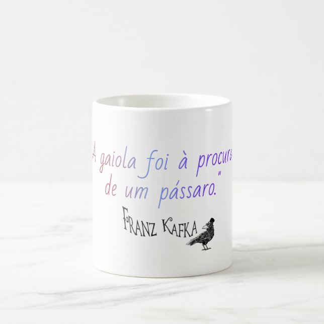 Franz Kafka Coffee Mug (Center)