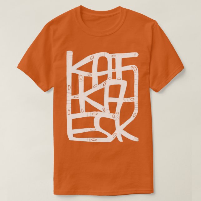 Franz Kafka kafkaesk 1 T-Shirt (Design Front)