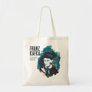 Franz Kafka Portrait with custom text   Booklovers Tote Bag