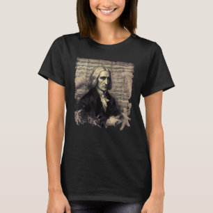 Franz Liszt Music Pianist Piano T-Shirt