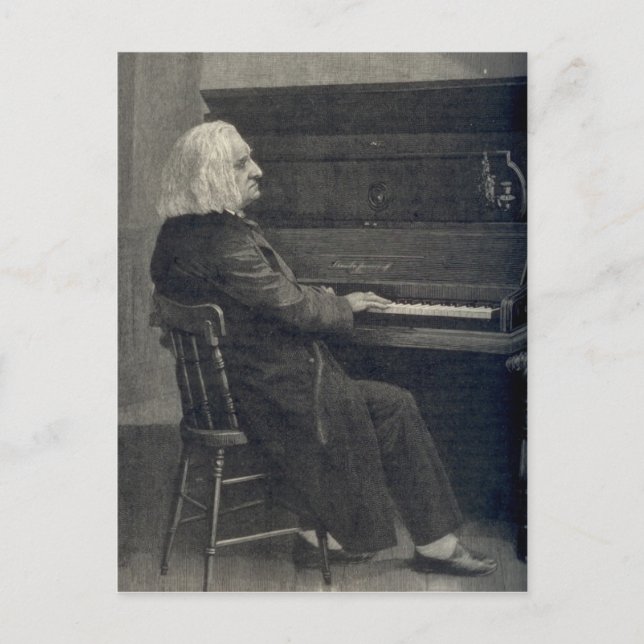 Franz Liszt Postcard (Front)