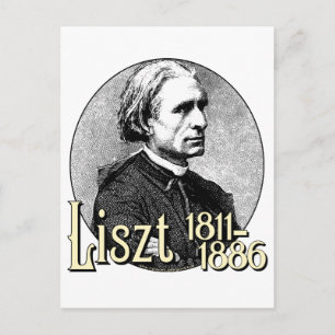 Franz Liszt Postcard