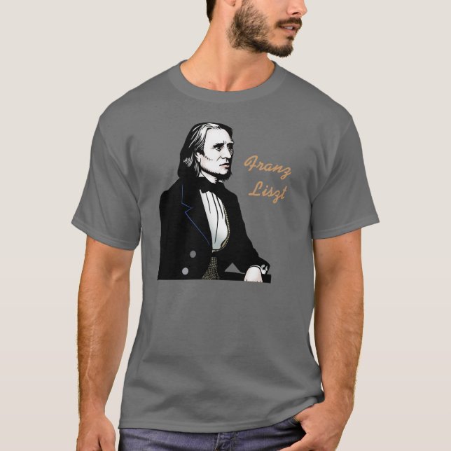 Franz Liszt T-Shirt (Front)