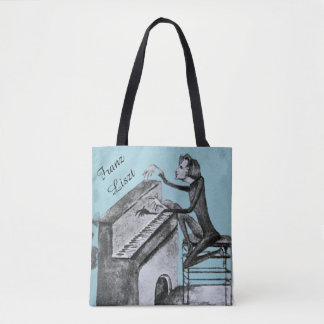 Franz Liszt Unique Sketch by Maurice Sand 1837 Tote Bag