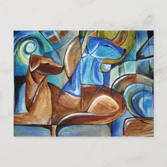 Franz Marc Art Postcard (Front)