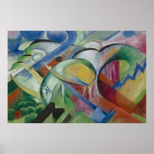 Franz Marc Art Poster (Front)