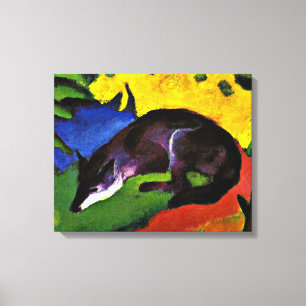 Franz Marc - Blue Fox, Canvas Print