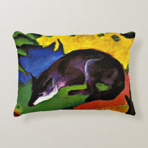 Franz Marc - Blue Fox Decorative Cushion
