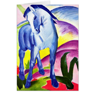 Franz Marc - Blue Horse I