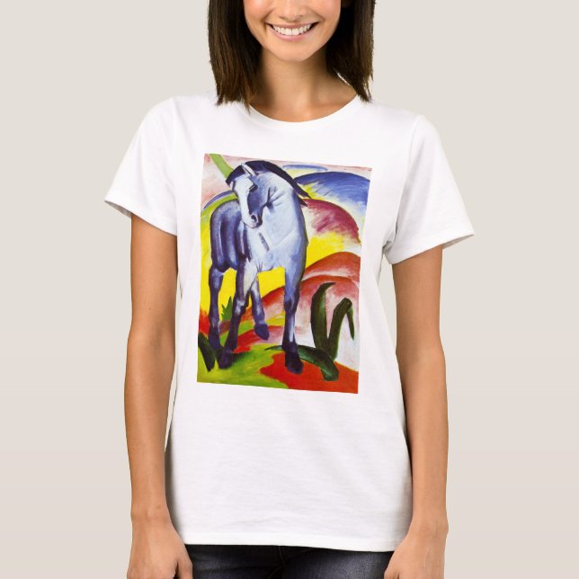 Franz Marc Blue Horse T-shirt (Front)