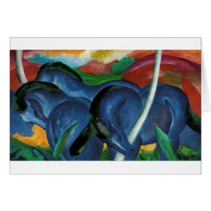 franz marc blue horses design