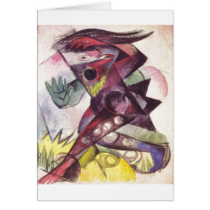 Franz Marc - Caliban Tempest Shakespeare 1914