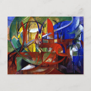 Franz Marc - Gazelles Postcard