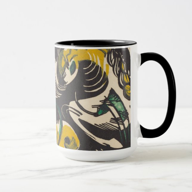 Franz Marc | Genesis II Schopfungsgeschichte II Mug (Right)