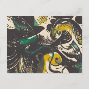 Franz Marc Genesis II Schopfungsgeschichte II Postcard