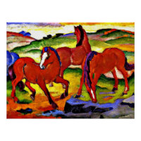Franz Marc, Grazing Horses IV