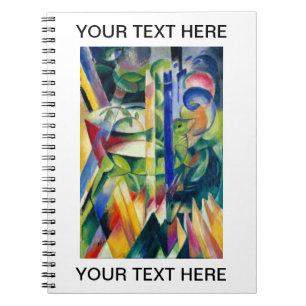 Franz Marc Little Mountain Goats Personalized Note Notebook