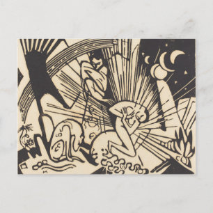 Franz Marc   Reconciliation Versoehnung Postcard