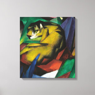 Franz Marc The Tiger Canvas Print
