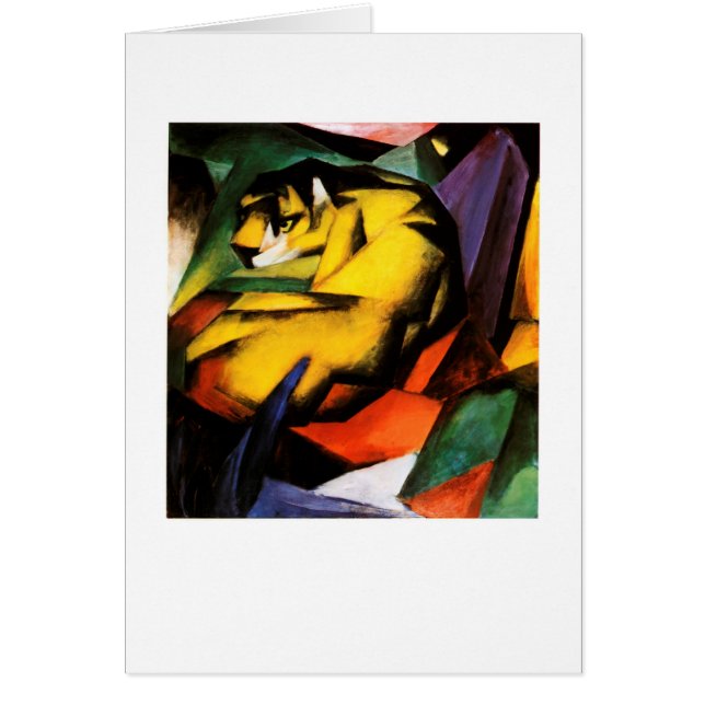 Franz Marc - Tiger (1912) (Front)