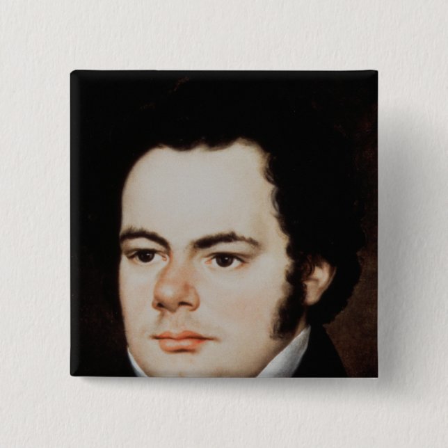 Franz Peter Schubert 15 Cm Square Badge (Front)