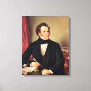 Franz Peter Schubert Canvas Print
