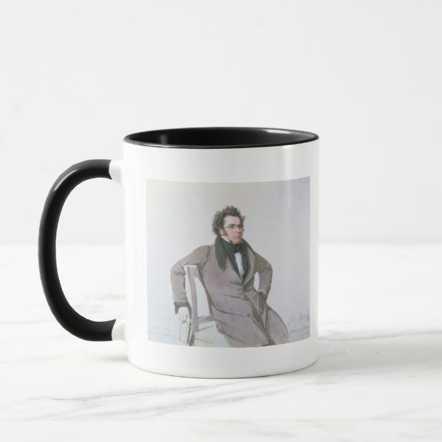 Franz Schubert , 1825 Mug (Left)