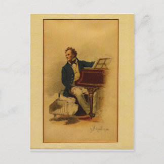Franz Schubert by Julius Schmid Postcard