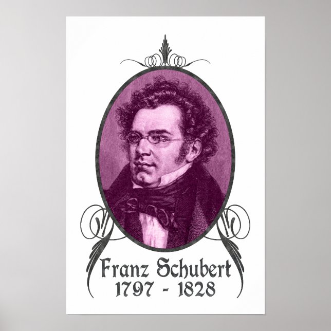 Franz Schubert Poster (Front)