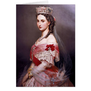 Franz Winterhalter- Portrait of Charlotte,Belgium