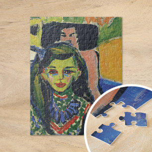 Fränzi   Ernst Ludwig Kirchner Jigsaw Puzzle