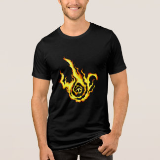 Franzied Flame Fan Art Classic Playing Cards Tri-Blend Shirt